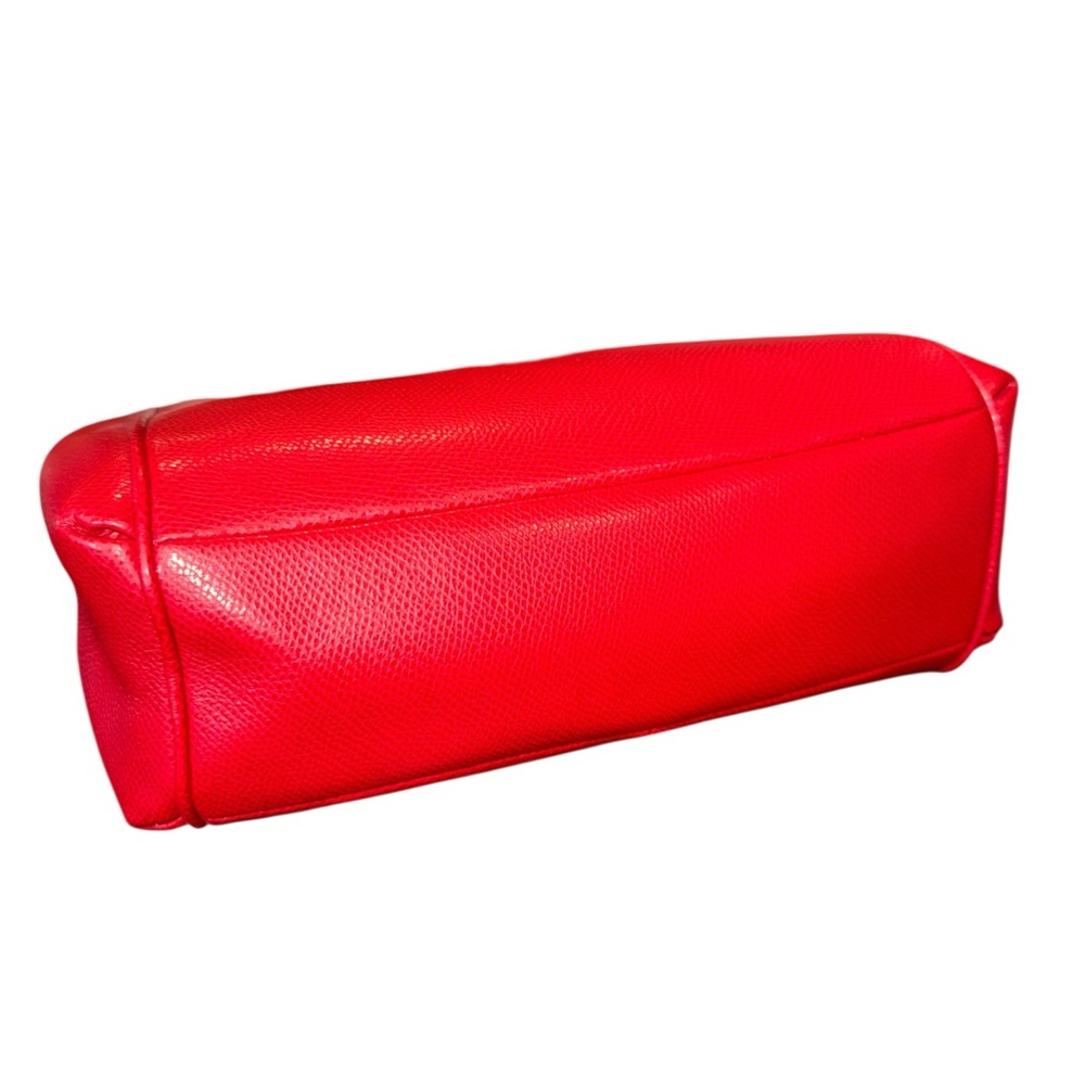 Coach Red Minetta Satchel with unbranded Cherry Charm and Coach Dustbag NWT - Picture 6 of 11